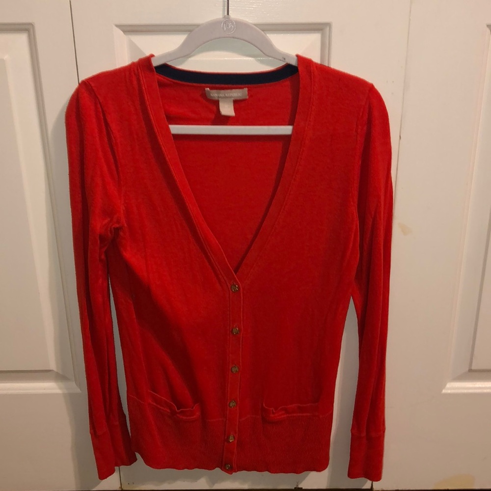 Red Banana Republic Cardigan